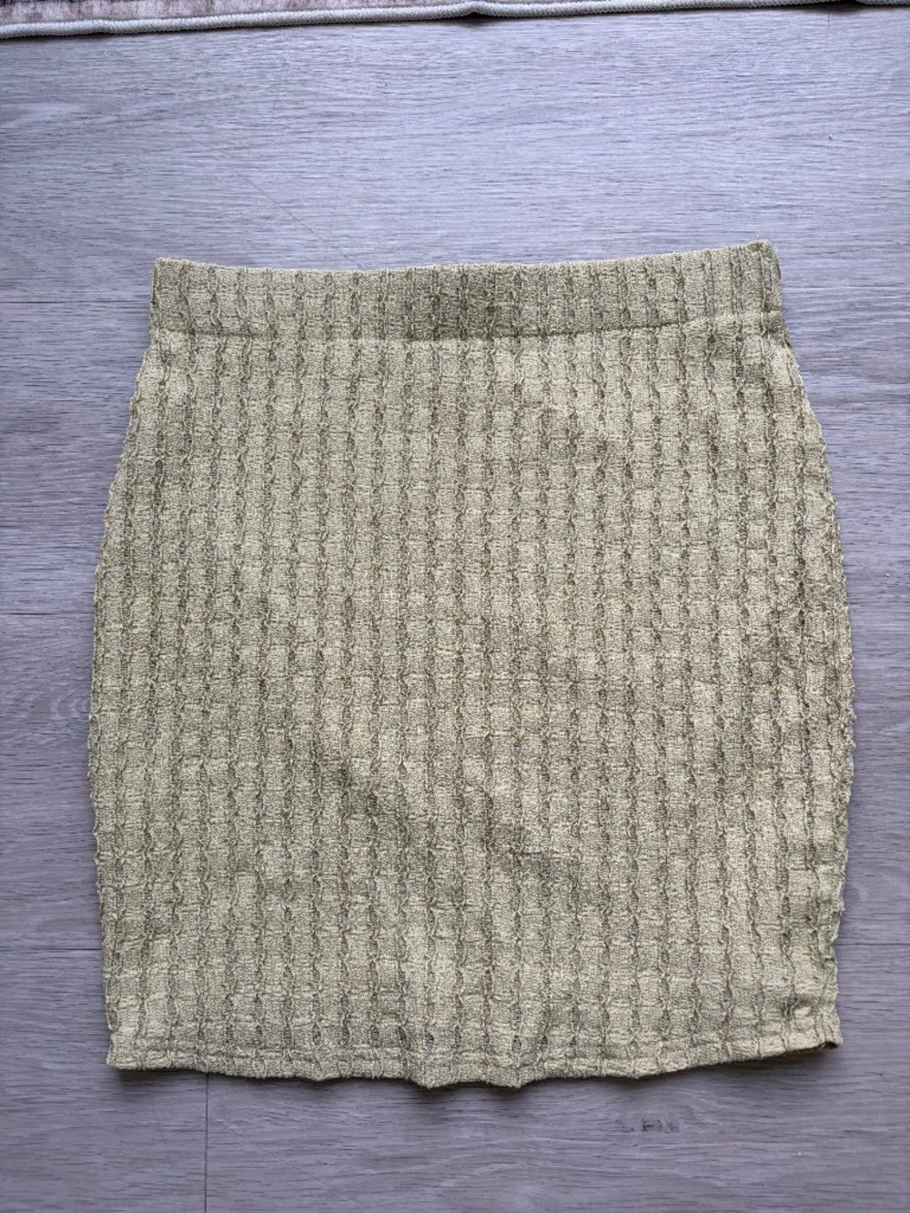 Green skirt
